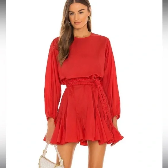 RHODE Elegant Red Women's Dress Size S - Picture 1 of 10
